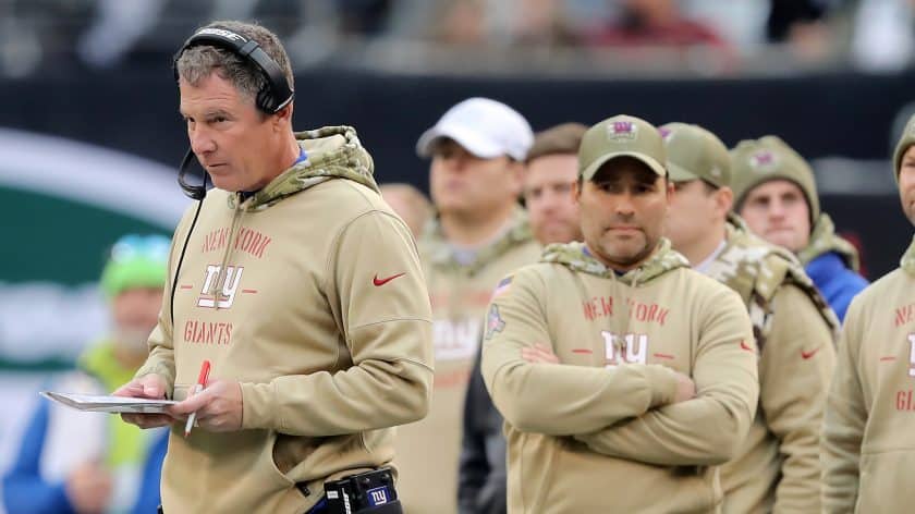 New York Giants HC Pat Shurmur and staff will remain with team