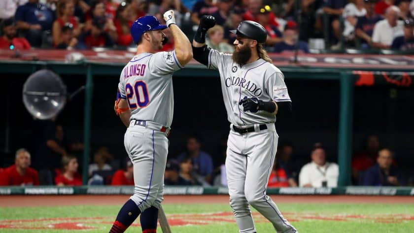 New York Mets 1B Pete Alonso’s new best friend is Rockies OF Charlie Blackmon (Video)