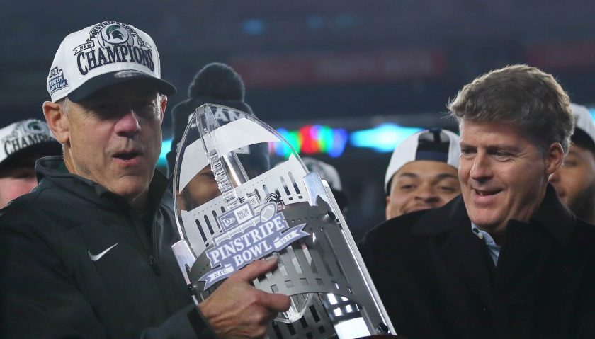 Michigan State defense, quarterback play halt Wake Forest at Pinstripe Bowl