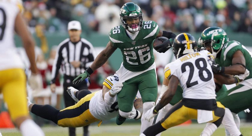 Le’Veon Bell and the New York Jets upset the Pittsburgh Steelers, 16-10 (Highlights)