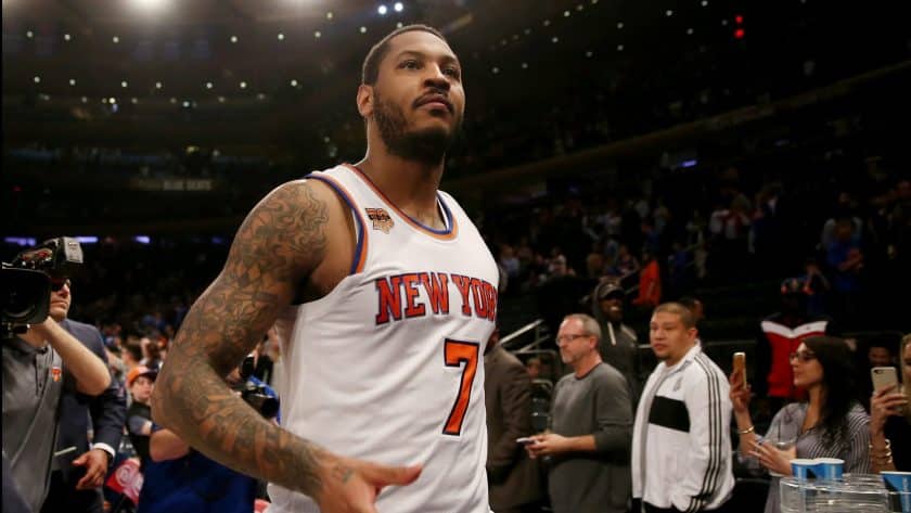 ‘High-ranking official’ tried to convince Carmelo Anthony to stay with New York Knicks (Report)