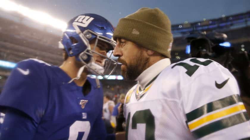 New York Giants: Aaron Rodgers offers encouraging advice to Daniel Jones (Video)