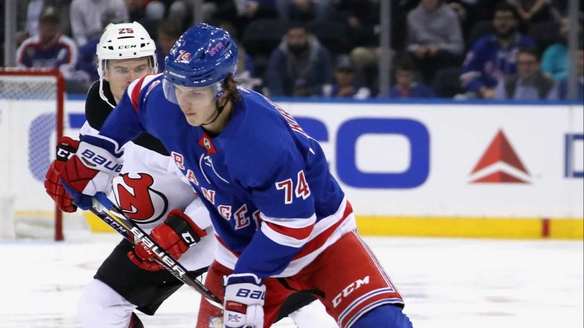 The New York Rangers have decisions to make at right wing
