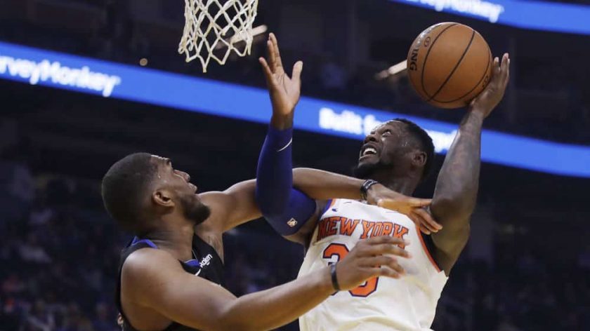 New York Knicks snap massive losing streak with wild OT win over Warriors
