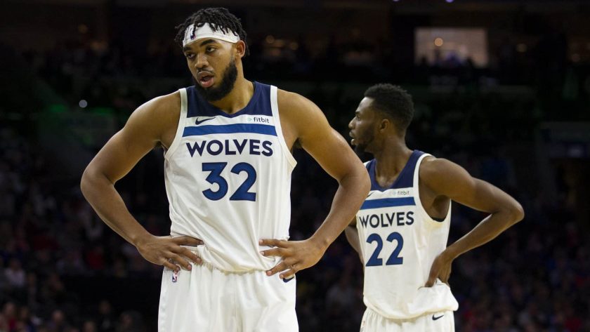 Karl-Anthony Towns, Andrew Wiggins questionable for Brooklyn Nets game