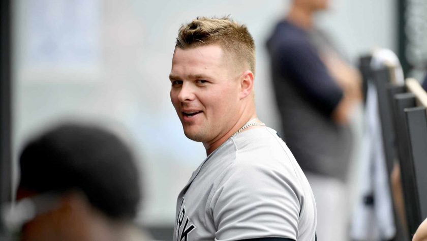 New York Yankees’ Luke Voit talks about sharing record with Babe Ruth