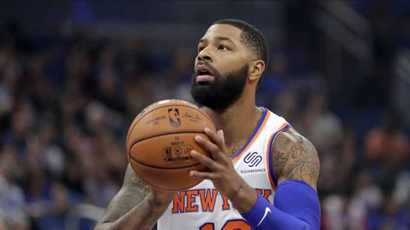 New York Knicks F Marcus Morris questionable with cervical spasms