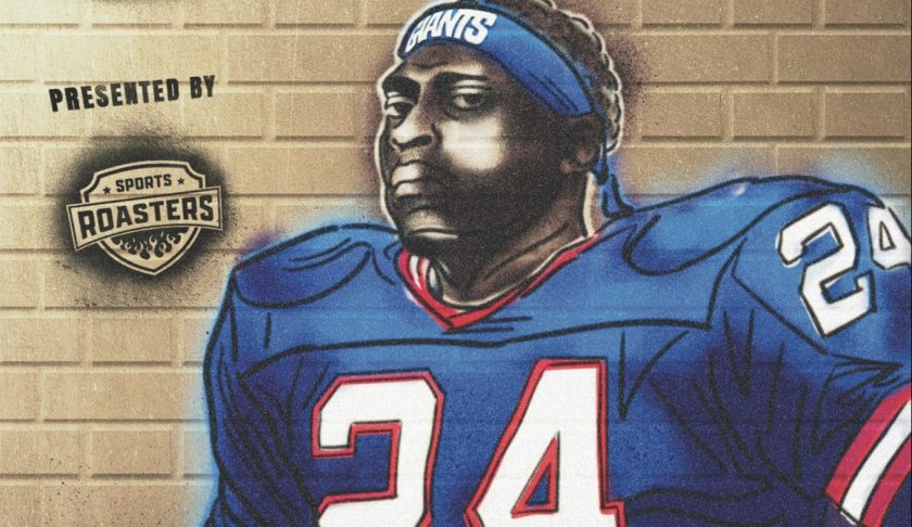 New York Giants legend O.J. Anderson is all set for the Sports Roasters