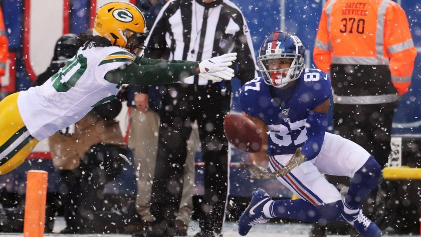 New York Giants: Sterling Shepard dedicates TD to wife Chanel Iman (Video)