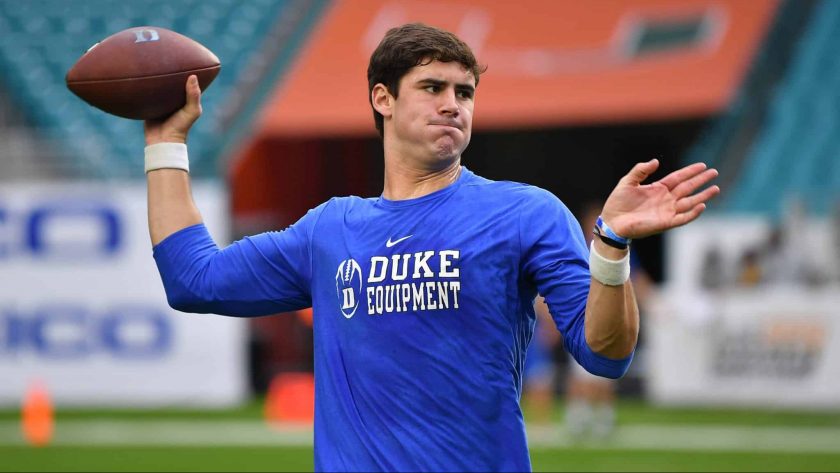 New York Giants QB Daniel Jones to train at Duke during offseason