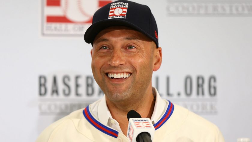 Video captures when New York Yankees legend Derek Jeter first learned of his HOF election