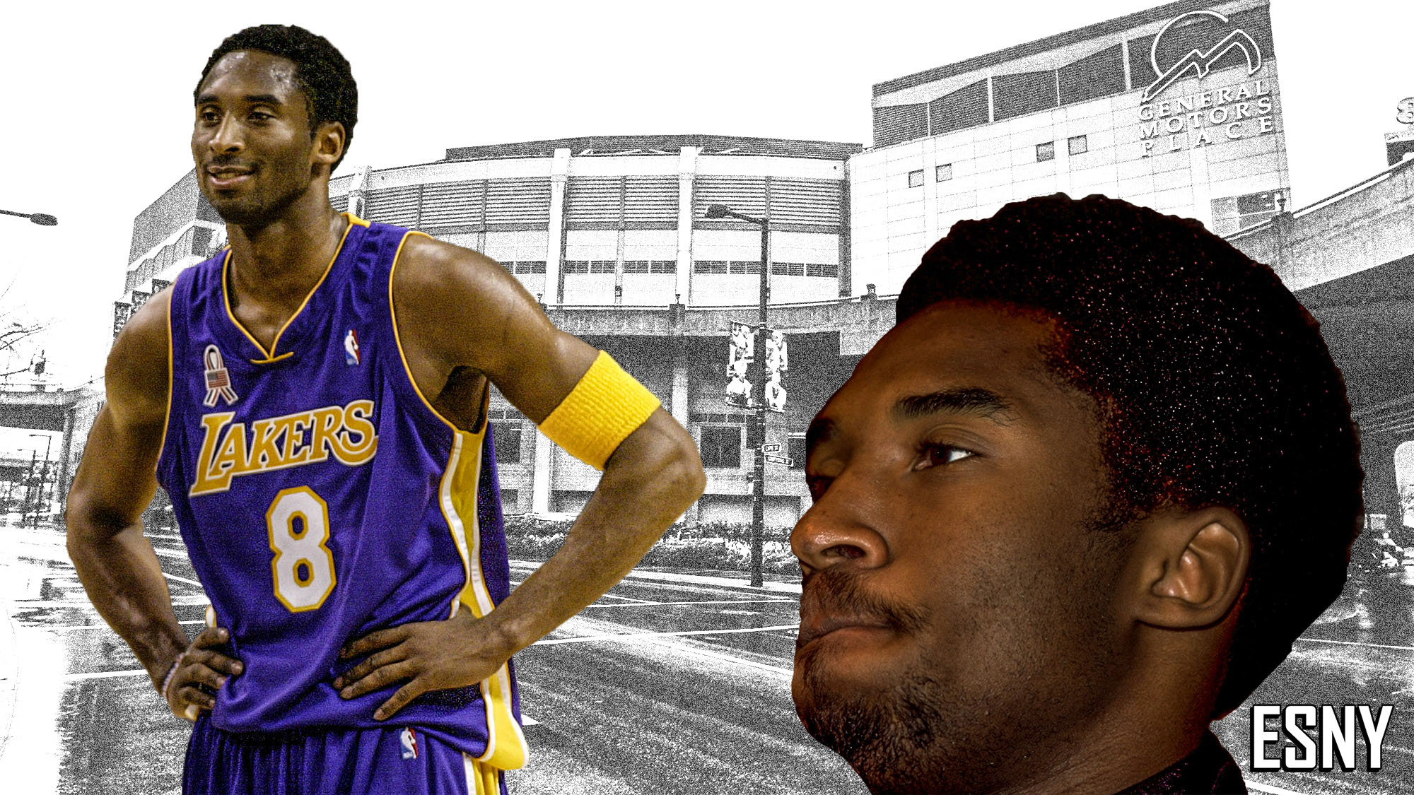 Kobe Bryant's first trip to Vancouver provided a glimpse into the