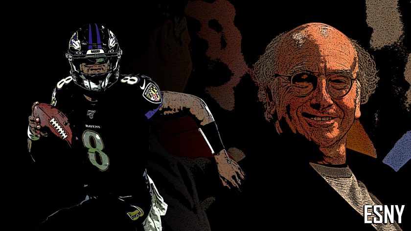 Larry David once told the New York Jets to draft Lamar Jackson (Video)
