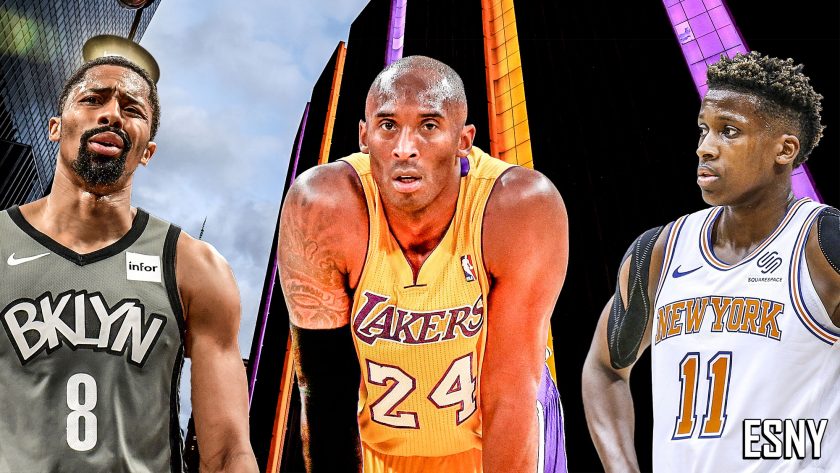 Spencer Dinwiddie, Kobe Bryant, Frank Ntilikina