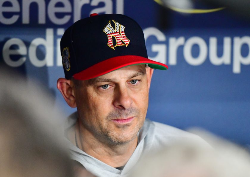 New York Yankees manager Aaron Boone comments on Houston Astros’ alleged buzzers
