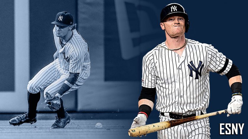New York Yankees’ Clint Frazier will likely be the odd man out in 2020
