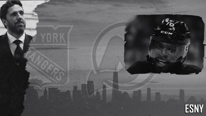 New Jersey Devils, New York Rangers face-off in MSG Network’s Fashion Week campaign