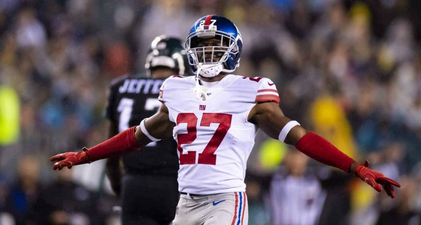 Victor Cruz interviews New York Giants CB Deandre Baker (Video)