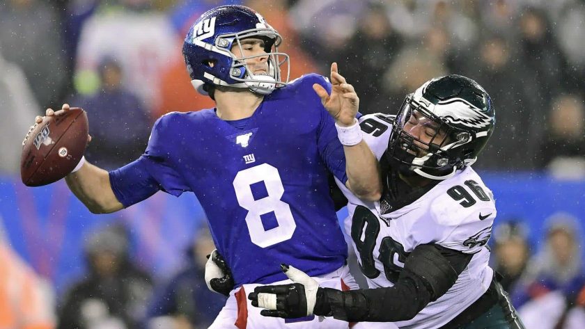 New York Giants open up at 100-1 odds to win Super Bowl 55