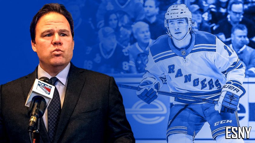 The New York Rangers improved by trading a strength to better a weakness