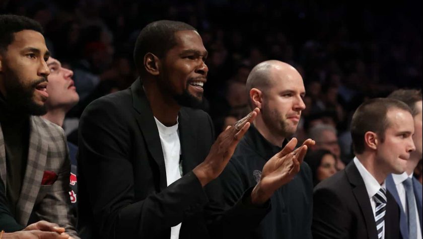 Brooklyn Nets F Kevin Durant putting shots up amid rehab (Video)