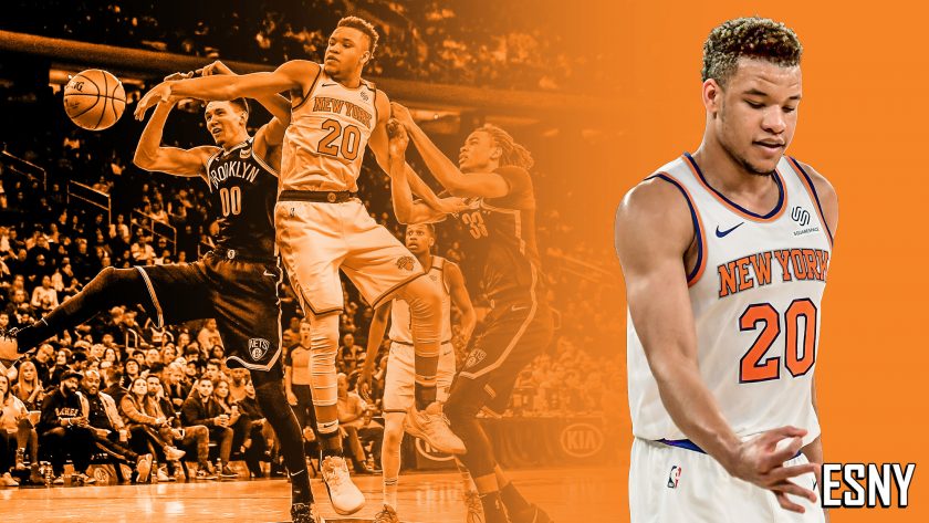 New York Knicks F Kevin Knox needs minutes somewhere
