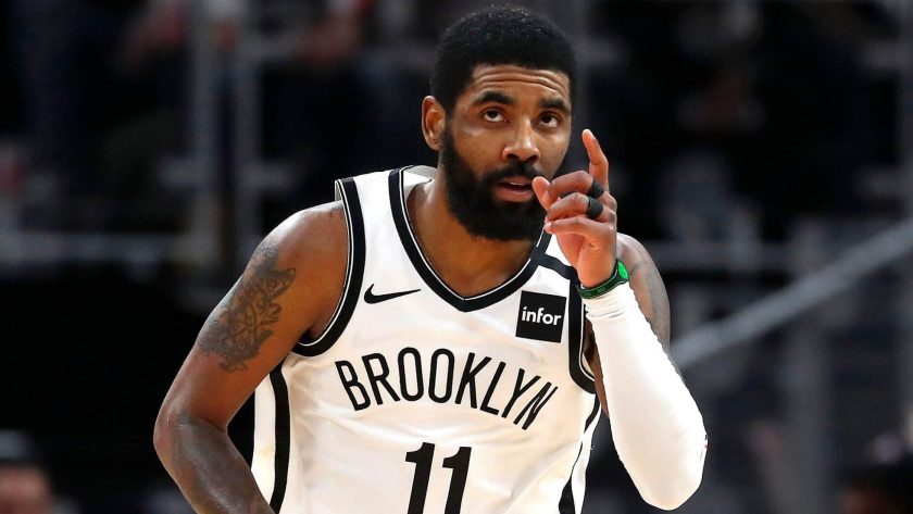 Kendrick Perkins takes unnecessary cheap shot at Brooklyn Nets PG Kyrie Irving (Video)
