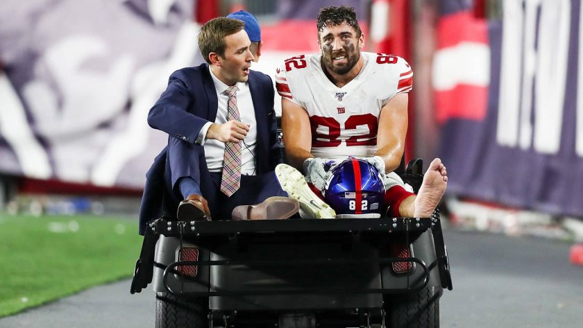 New York Giants release TE Scott Simonson (Report)