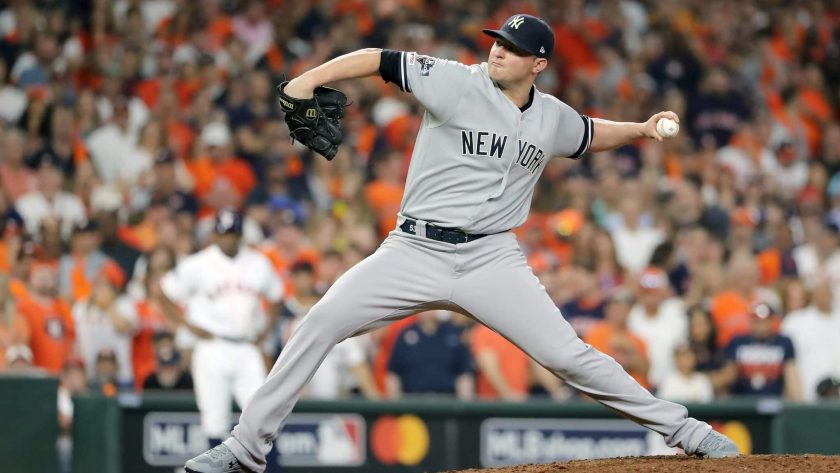 New York Yankees reliever Zack Britton shows off new gym (Video)
