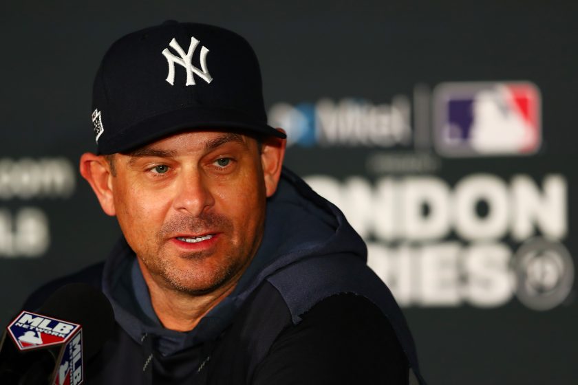 New York Yankees manager Aaron Boone thinks stars will be healthy by Opening Day