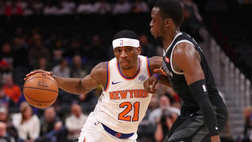 Damyean Dotson says he will represent New York Knicks in ‘NBA 2K20’ tournament