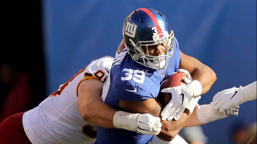 New York Giants re-sign FB Elijhaa Penny