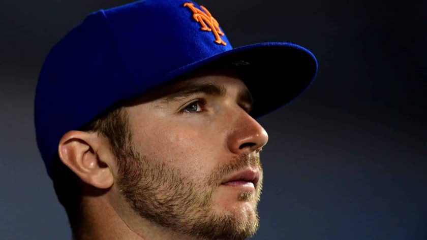 New York Mets 1B Pete Alonso curses on live television (Video)