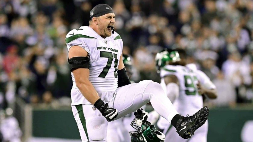 New York Jets making ‘some progress’ on new deal with G Alex Lewis (Report)