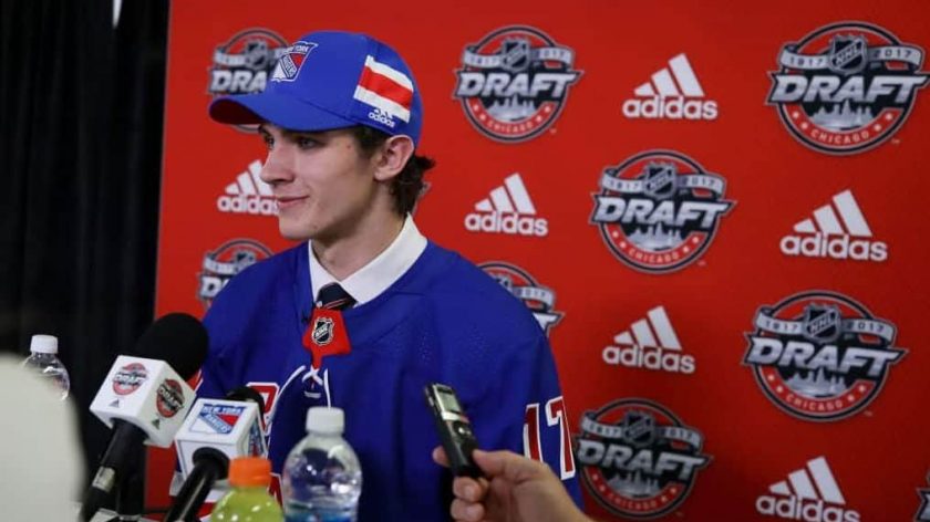 New York Rangers prospect Morgan Barron named ECAC Player of the Year