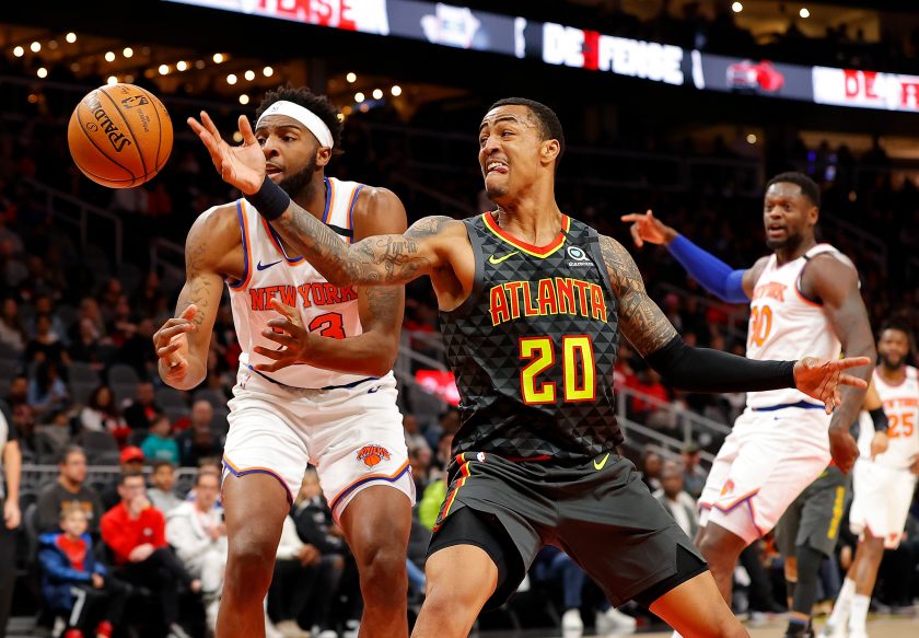 New York Knicks-Atlanta Hawks betting preview: (March 11, 2020)