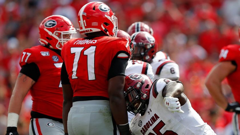 Taking a look at what OT Andrew Thomas can bring to the New York Giants (Film Room)