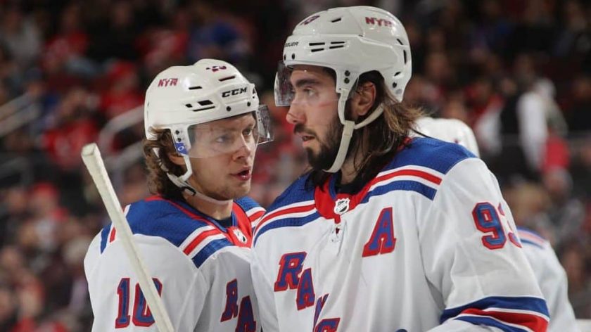 NHL looking to complete regular season favors the New York Rangers