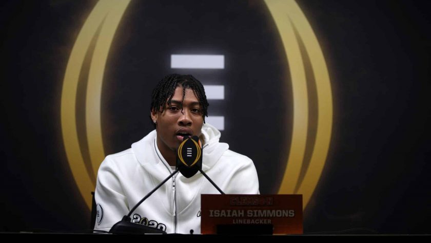 Mel Kiper has New York Giants taking Isaiah Simmons, Austin Jackson in first two rounds