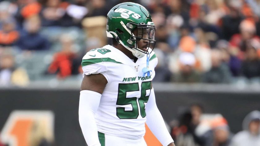 New York Jets officially re-sign LB James Burgess