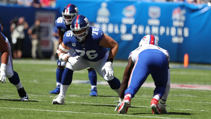 New York Giants’ Dave Gettleman addresses offensive tackle situation