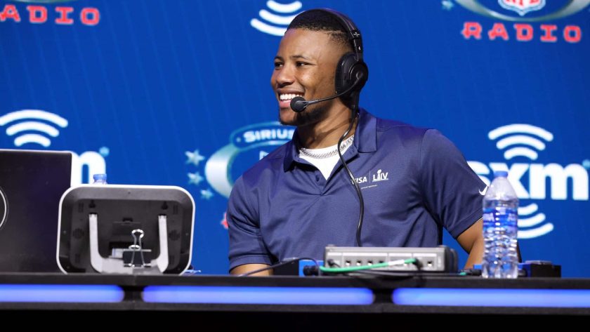New York Giants’ Saquon Barkley joins Shaquille O’Neal’s virtual DJ set (Video)