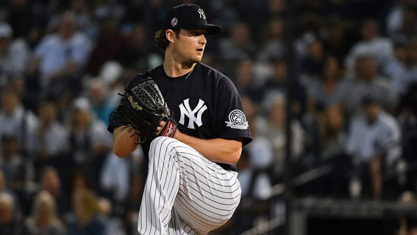New York Yankees ace Gerrit Cole throws live BP to Aaron Judge (Video)