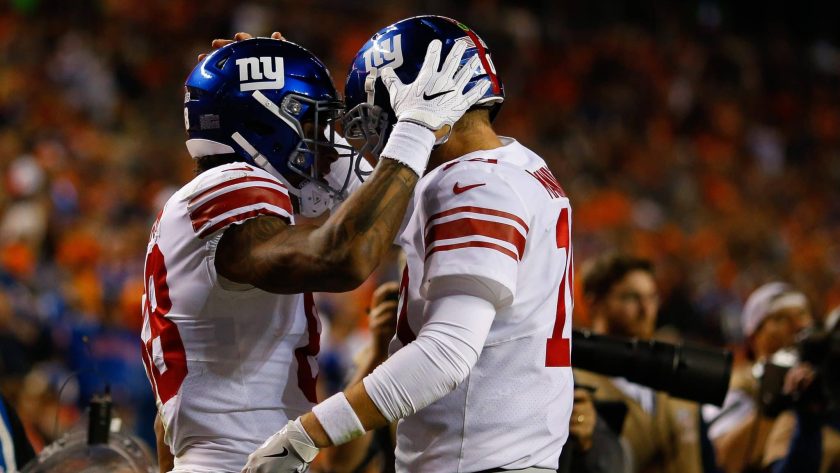 New York Giants’ Evan Engram praises Eli Manning for ‘most beautiful pass’ he’s ever received
