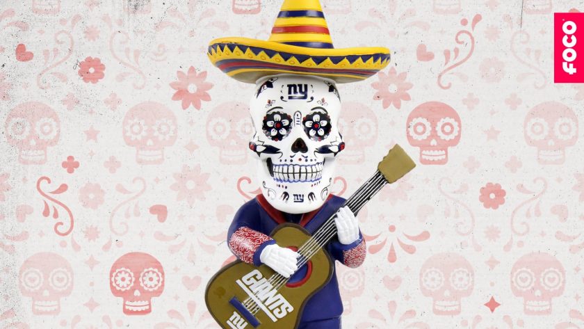 FOCO releases amazing New York Giants Day of the Dead Bobblehead