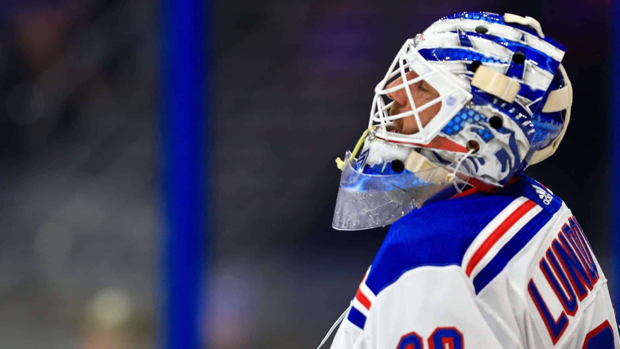 I Love Goalies!: Henrik Lundqvist 2016-17 Mask, image size:2048x1152