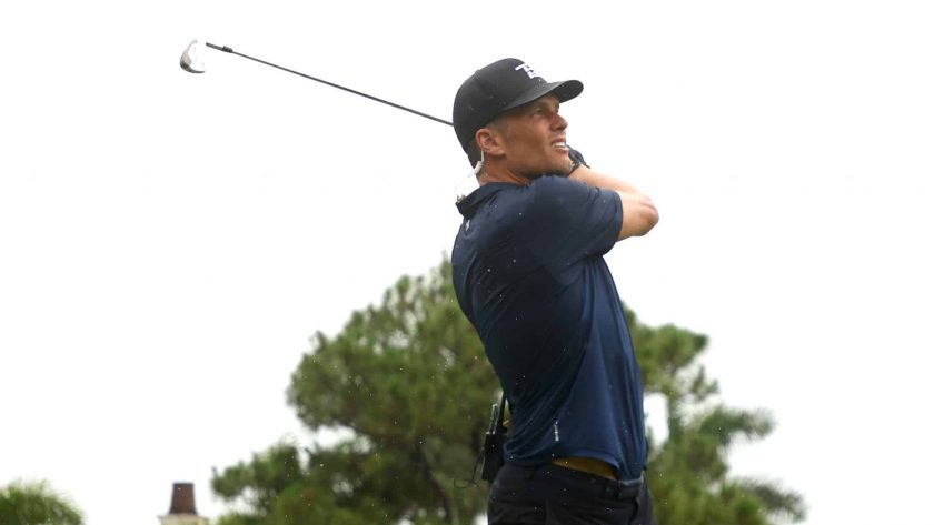 Brooks Koepka offers $100K if Tom Brady can hit a par on the front 9