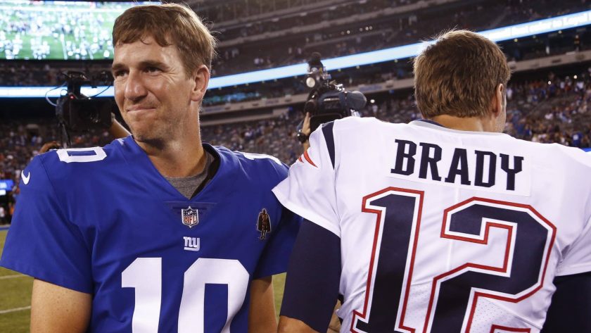 Eli Manning takes Super Bowl-related shot at Tom Brady