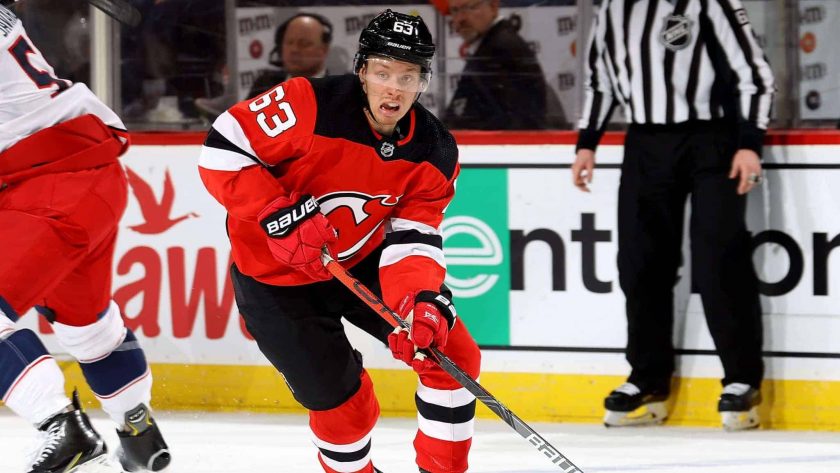 New Jersey Devils re-sign Jesper Bratt to two-year deal