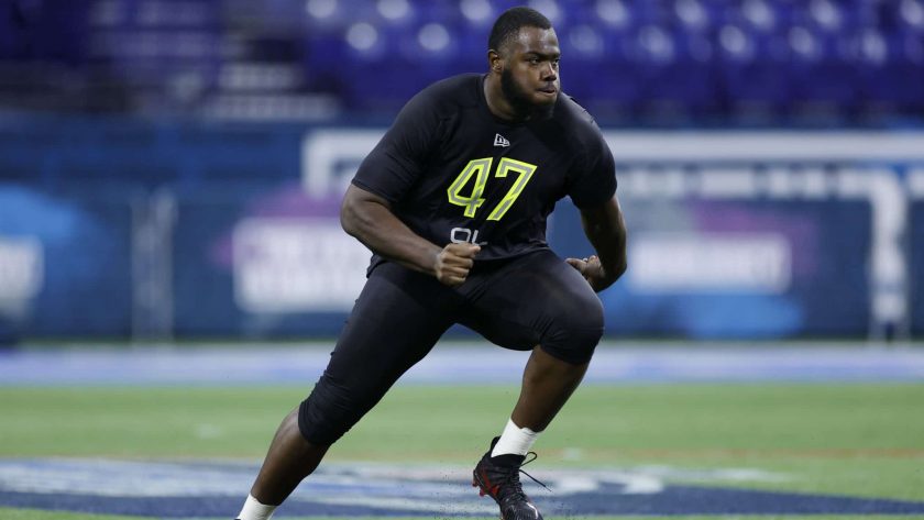 New York Giants rookie Andrew Thomas talks about adjusting to the NFL